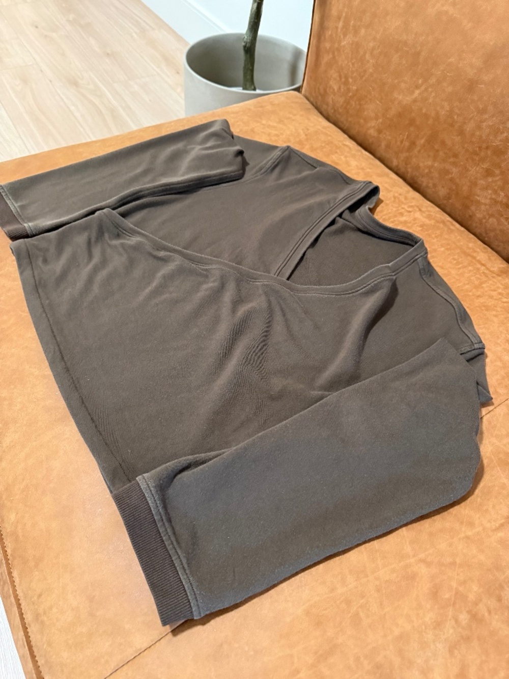 Lululemon Cropped Wrap Top